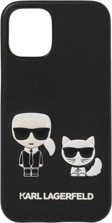 Karl Lagerfeld Phone Accessories, male, Black, Size: ONE SIZE iPhone Case