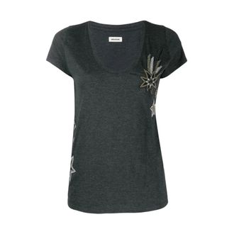 Zadig&Voltaire Dames, Tops, Grijs, Maat: S