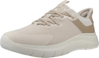 Geox D Plummery Plus - Dames - Sneakers - Beige - 38 EU - Schoenen