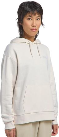 Jack Wolfskin Kapuzenpullover JACK WOLFSKIN ESSENTIAL HOODIE W, Damen, Gr. L (42/44), weiss (cotton, wei&szlig;), Obermaterial: 100% Baumwolle, Pullover Kapuzenpullover