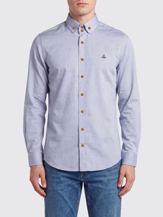 Vivienne Westwood Camicia slim fit in cotone con collo button-down