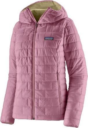Patagonia Nano Puff Hoody Kunstfaserjacke f&uuml;r Damen | rosa