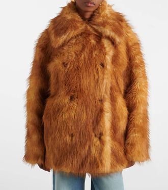 Dorothee Schumacher Urban Jungle Coat In Fox