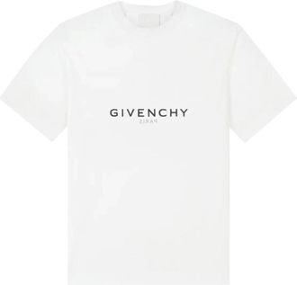 Givenchy Archetype Slim Fit T-Shirt - Heren - T-shirts - Wit - M - Katoen - Tops