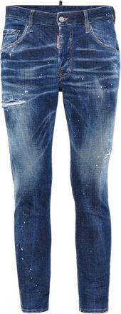 Dsquared2 Skater Destroyed Denim Slim Fit Jeans