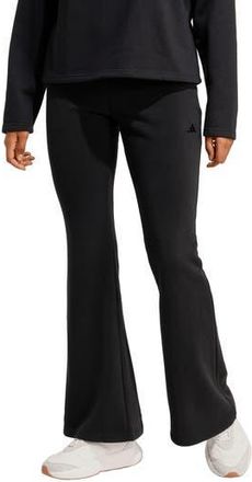 adidas Seasonal Essentials French Terry Flared Pants in Black at Nordstrom Rack, Size X-Large