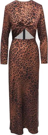 Wakakuu Icons Dames, Jurken, Bruin, Maat: XS Poliester