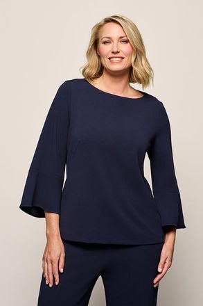 Mart Visser Skyla Top Navy Maxi