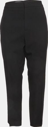 Jil Sander Black Twill Regular Fit Trousers