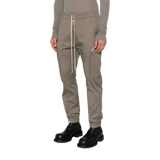 Rick Owens Slim-fit Trousers - male - Rick Owens - Slim-fit Trousers - Gray - XL - Trousers