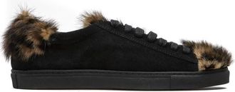 Mr & Mrs Italy Stijlvolle Sneakers - Vetersluiting - Dames - Sneakers - Zwart - 40 EU - Schoenen