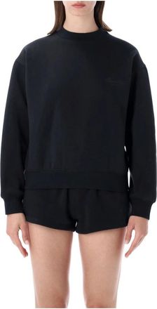 Fear of God Klassiek Crewneck Sweatshirt - Dames - Sweatshirts - Zwart - M - Katoen - Hoodies & sweatvesten