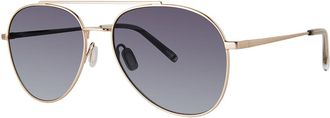 Paradigm Yago Gold Mens Sunglasses Gold Size 58