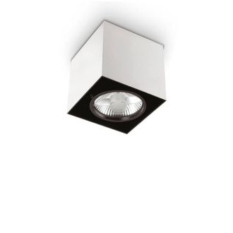 Netlighting Mood 1 Light Large Square Surface Mounted Downlight White GU10