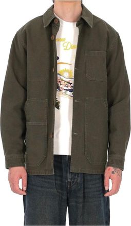 Isabel Marant Ardy Field Jacket - Heren - Zomerjassen - Groen - M - Katoen - Jassen