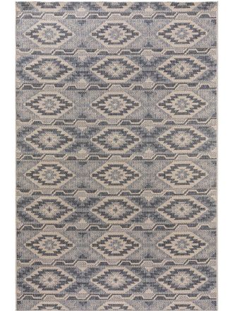 benuta Alfombra de exterior & interior azul 160x230