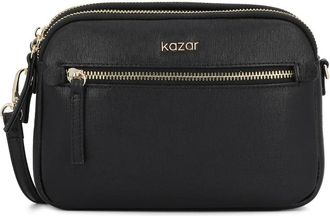 Kazar Tassen, Dames, Zwart, ONE Size, Leer, Rita Handtas