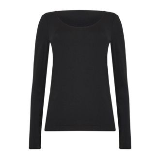 Wolford Luxe Pullover - - Tops - Donna - Nero - M