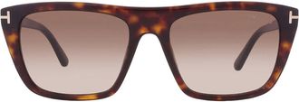 Tom Ford Aslan Smoke Gradient Square Mens Sunglasses FT1175 52B 56