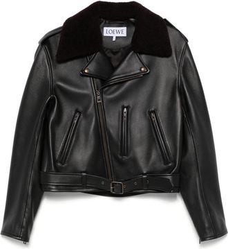 Loewe biker jacket - Black