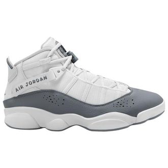 Nike Jordan Mens 6 Rings - Shoes White/Cool Grey/White Size 10.0