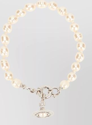 Vivienne Westwood aleska orb pendant pearl bracelet
