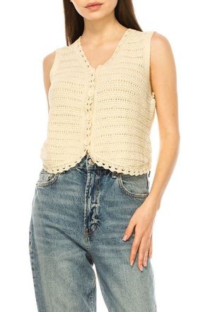 A Collective Story Sweater Vest in Natural at Nordstrom, Size X-Large
