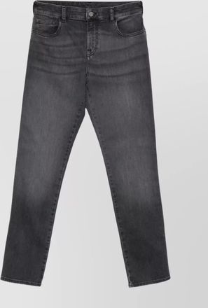 Emporio Armani medium waist denim jeans