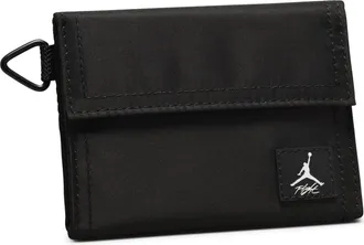 Nike Jordan Mens Jordan Flight Trifold Wallet in Black | MA0808-023