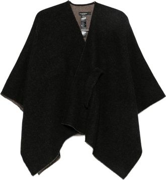 Emporio Armani Wool Cape