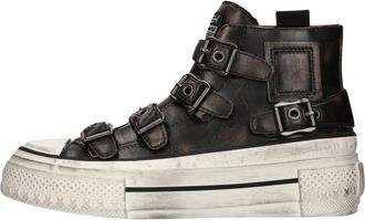 Ash Parker Rainbow High Top Sneaker - Dames - Sneakers - Bruin - 38 EU - Leer - Schoenen