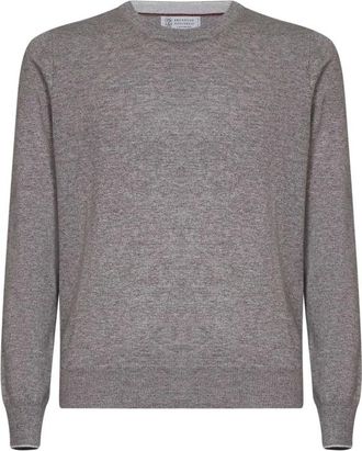 Brunello Cucinelli Hombre, Jerseys, Gris, Talla: XL