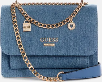 Guess Beryln Denim Convertible Crossbody