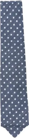 Barba Geometric-pattern Tie