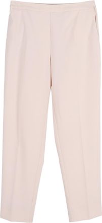 Maison Margiela Maison Margiela rechte broek in pastelroze polyester
