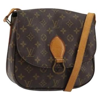 Louis Vuitton Pre-owned Cross Body Bags, female, Brown, Size: ONE SIZE Pre-owned Canvas Cross Body Bag