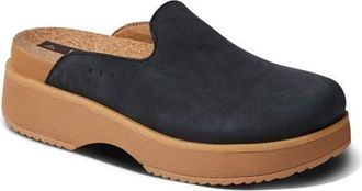 Reef Vista Skye Platform Clog in Charcoal at Nordstrom, Size 6