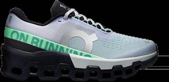 On Womens Cloudmonster 2 Shoes In Nimbus/arctic