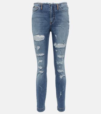 Dolce & Gabbana Jeans skinny distressed