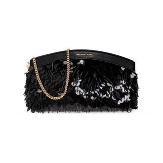 Michael Kors Athena Clutch Convertible de Lentejuelas Peque&ntilde;o - Bags - Mujer - Negro - ONE SIZE