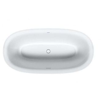 Duravit Duravit - White Tulip Ba&ntilde;era Ovalada, Exenta, 2 Respaldos