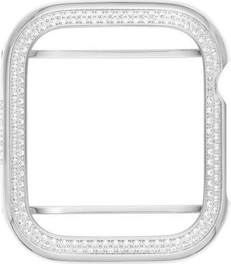 Michele 41mm Apple Watch Case Attachment in Stainless Steel at Nordstrom