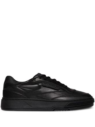 Reebok Club C 85 sneakers met logopatch - Zwart