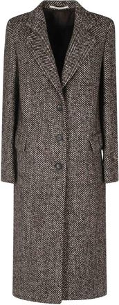 Tagliatore Single-Breasted Coats - Dames - Mantel - Bruin - M - Jassen