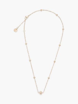 Tommy Hilfiger Ionic Carnation Gold-Plated Orb Necklace