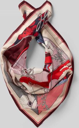 Tommy Hilfiger Tuch aus reiner Seide in Rot, Gr&ouml;&szlig;e 1