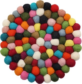 OEM Mantel Individual Resistente Al Calor, Tapete De Cocina - Redondo De 24 Cm