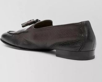 Doucal's leather tassel loafers