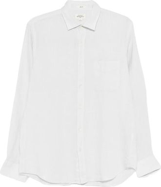 Hartford Camicia in lino - Blu