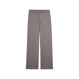 Freddy Pantaloni Sportivi con gamba Wide Leg e strass